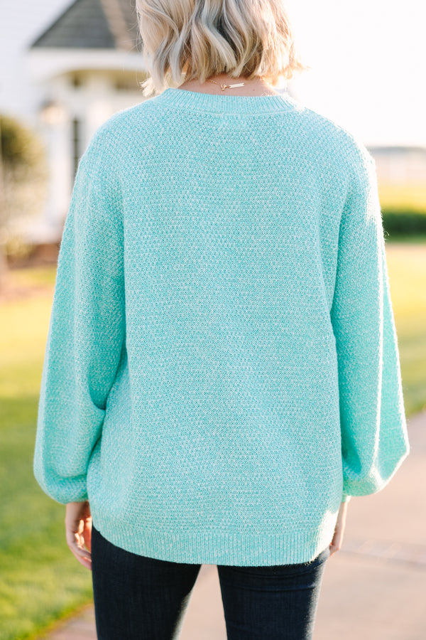 The Slouchy Black Bubble Sleeve Sweater – Shop the Mint