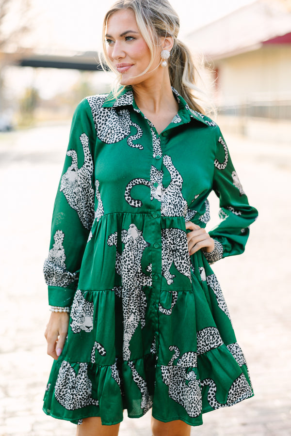 Give Your All Green Leopard Dress Shop the Mint Give Your All Green Leopard Dress Shop the Mint