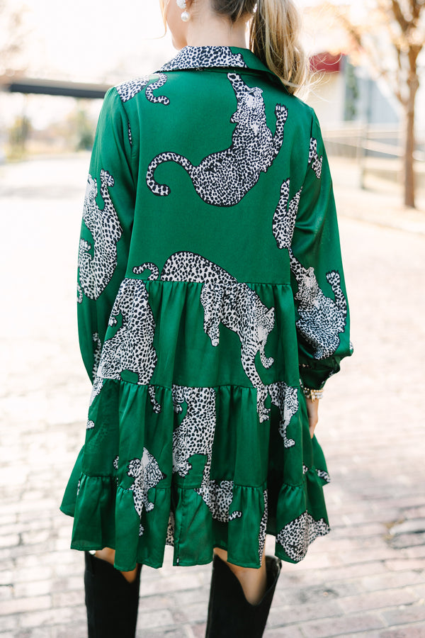 Give Your All Green Leopard Dress Shop the Mint Give Your All Green Leopard Dress Shop the Mint