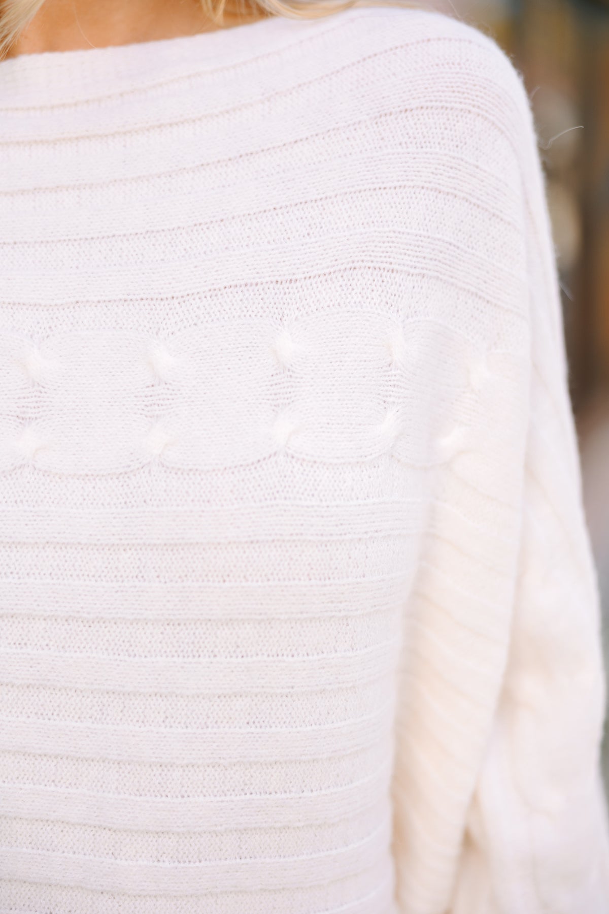 Watch It Go Ivory White Sweater – Shop the Mint