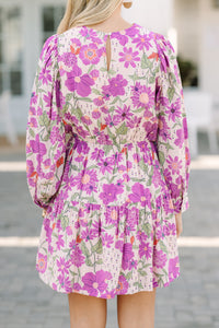 spring floral dress, easter dresses, flattering dresses, long sleeve dresses