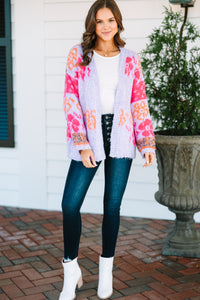 colorful cardigan, floral cardigan, boutique cardigan