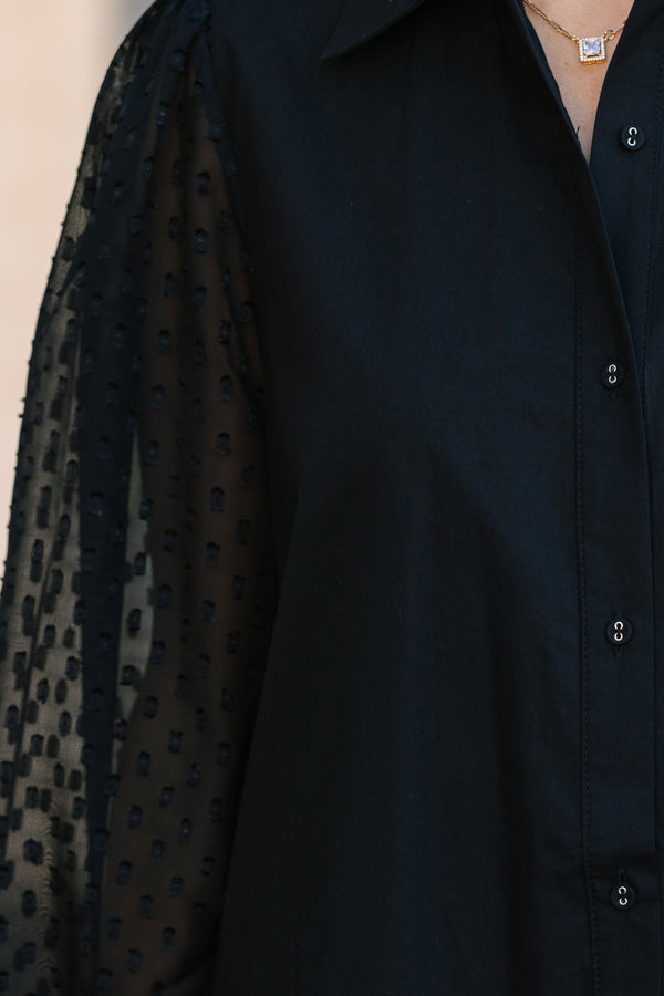 Live For Today Black Swiss Dot Dress Shop the Mint Live For Today Black Swiss Dot Dress Shop the Mint