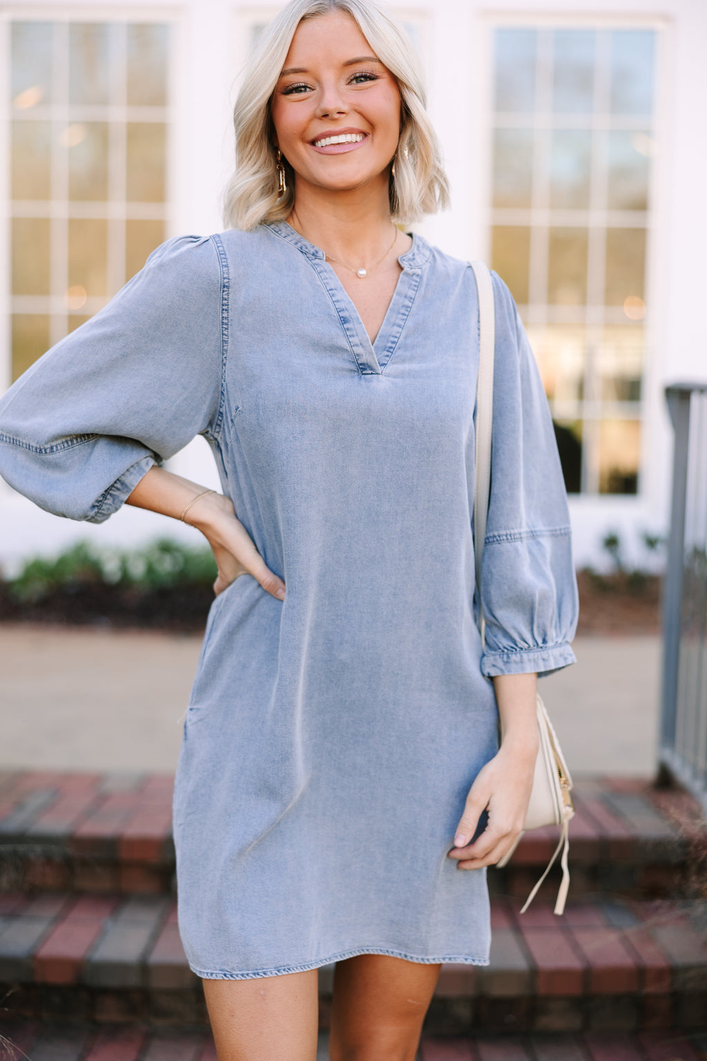 womens denim shift dress Women's L.L. Bean Heritage Washed Denim Shirt Dress