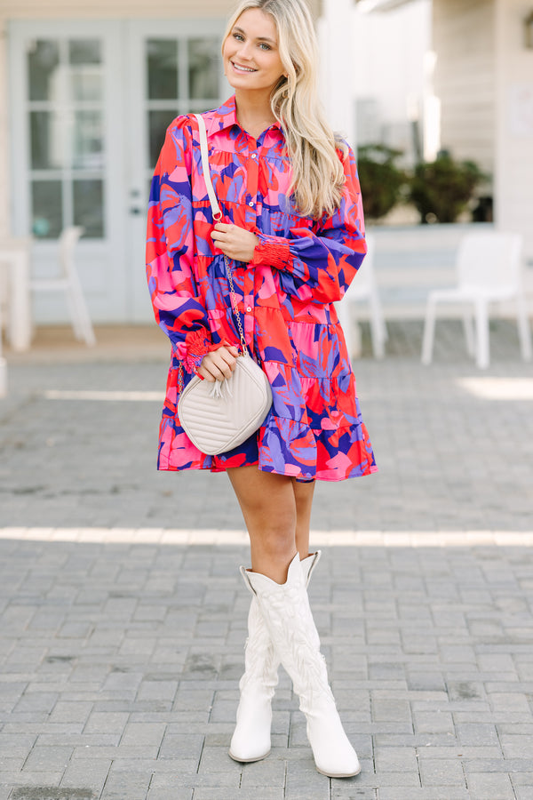 Say What You Love Pink Floral Dress Shop the Mint Say What You Love Pink Floral Dress Shop the Mint