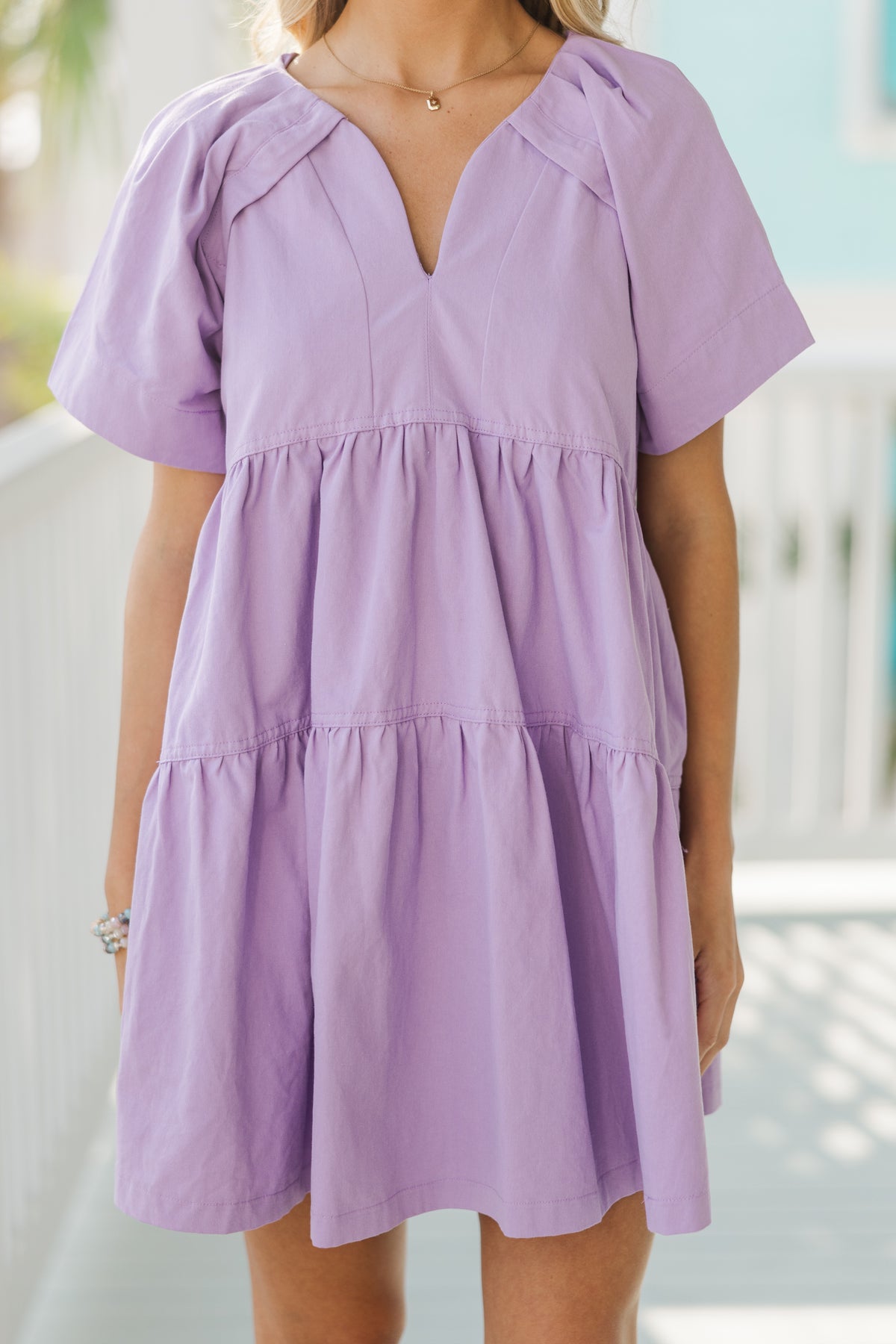 It Could Be You Lavender Purple Babydoll Dress – Shop the Mint