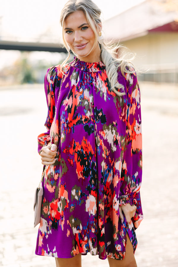 abstract dresses long sleeve Long Sleeve Plunge Neck Draped Trim Detail Maxi Dress In Green Abstract Print | EGO US