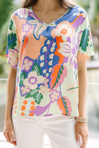 floral tops, casual floral tops, vacation tops