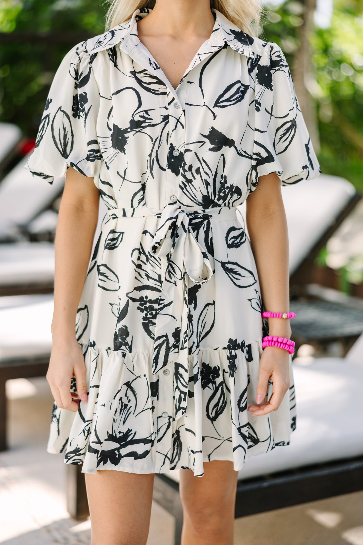Never Let You Go Black Floral Dress  Shop the Mint