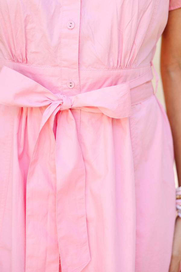 All In A Dream Pink Midi Dress Shop the Mint All In A Dream Pink Midi Dress Shop the Mint