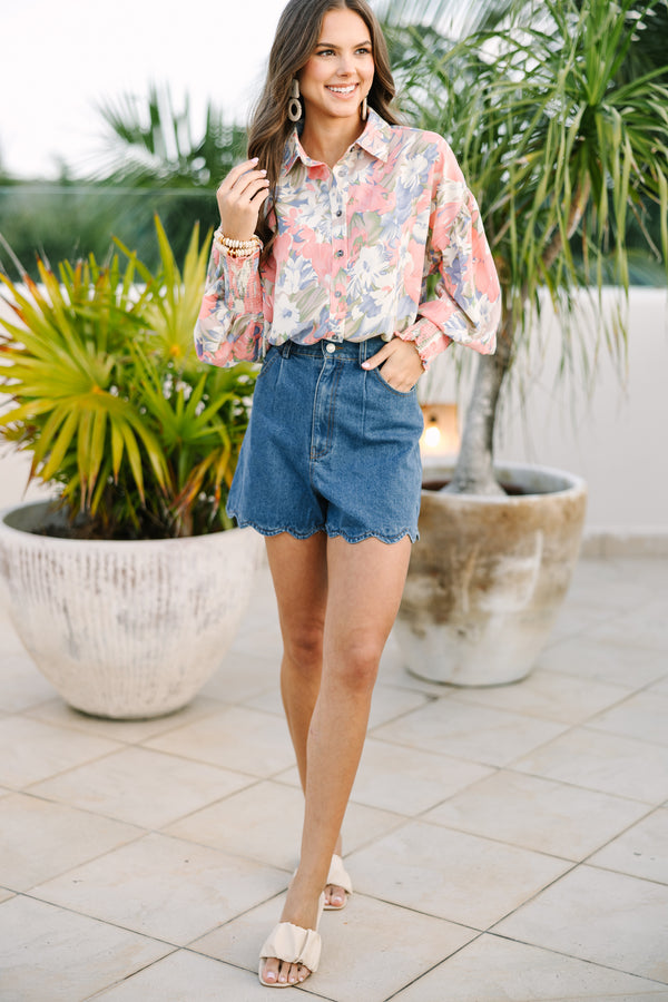 floral blouses, button down blouses, workwear blouses, conservative blouses