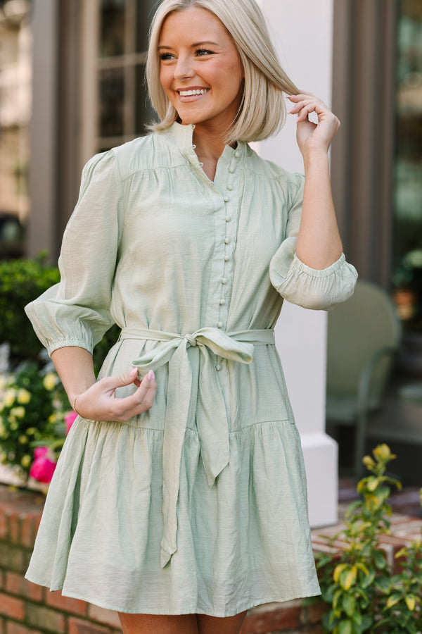 Up To The Task Sage Green Dress Shop the Mint Up To The Task Sage Green Dress Shop the Mint
