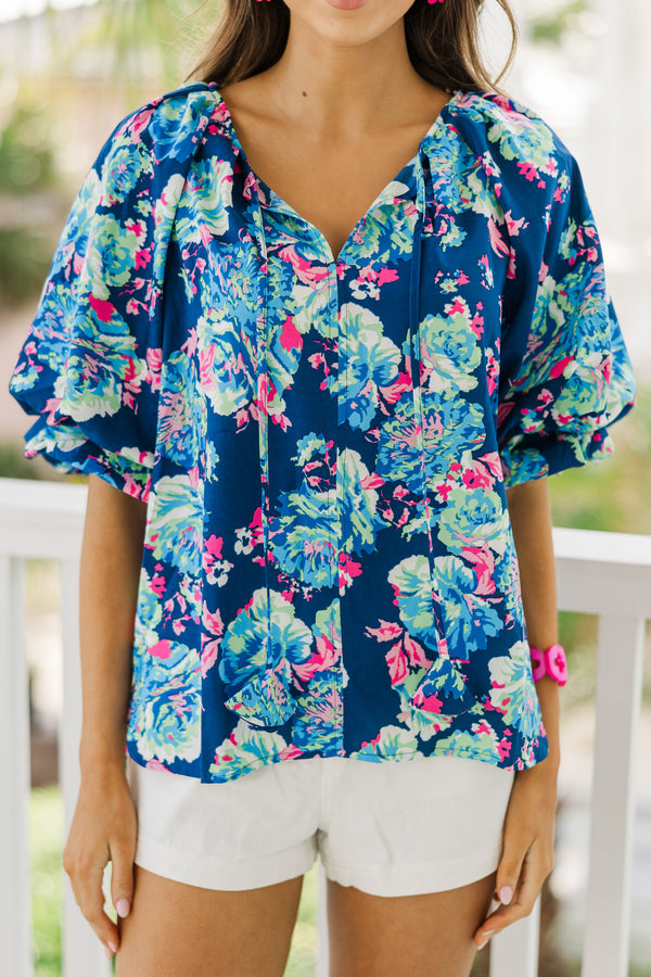 floral blouses, bold blouses, summer blouses, boutique blouses