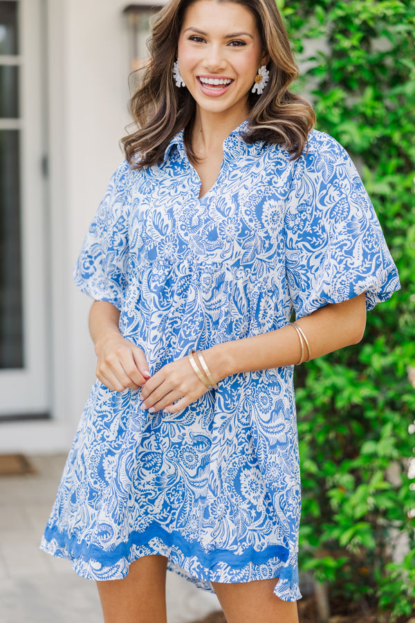 Get It Going Blue Paisley Dress – Shop the Mint