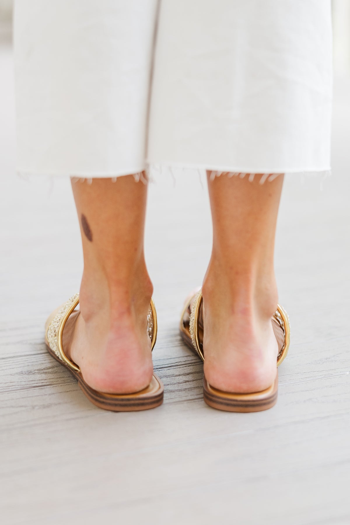Cabana Ready Gold Sandals – Shop the Mint