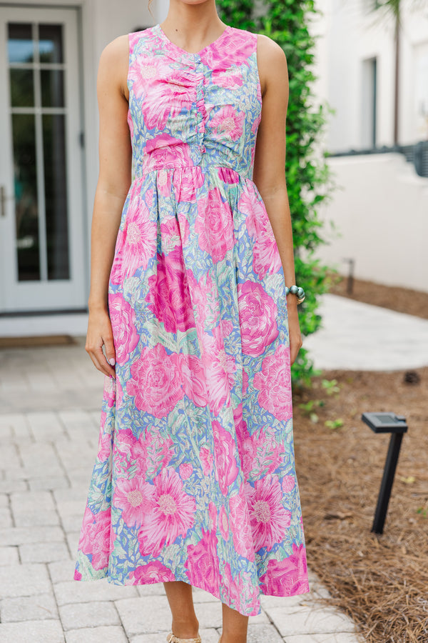 Margot Multi way Dress - Pink Floral