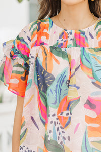 floral blouses, summer blouses for women, vibrant blouses for women