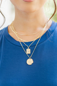 Love The Look Gold Layered Necklace