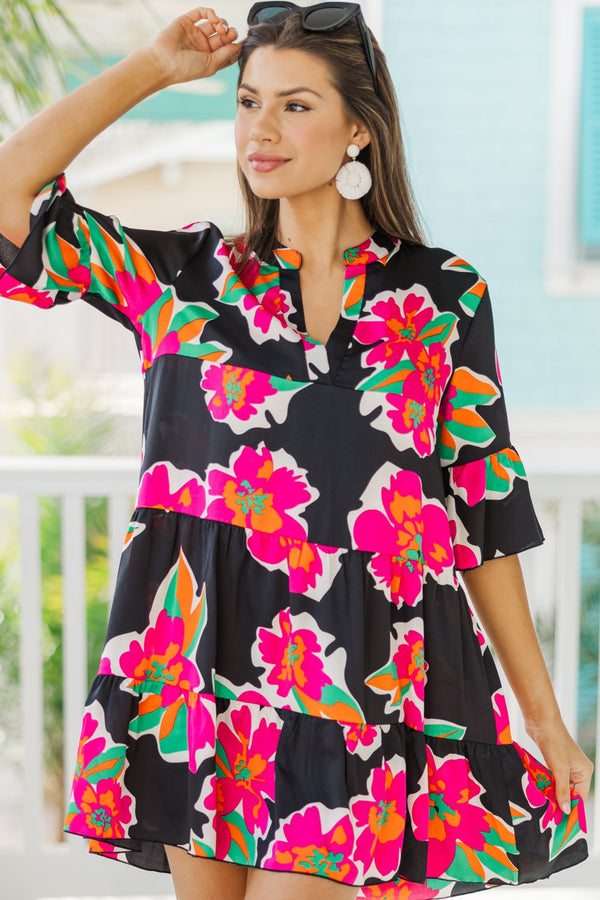 Can't Fight the Feeling Floral Dress