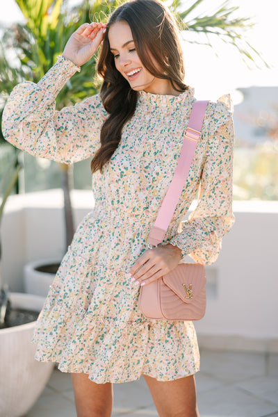 Walk My Way Yellow Ditsy Floral Dress – Shop the Mint