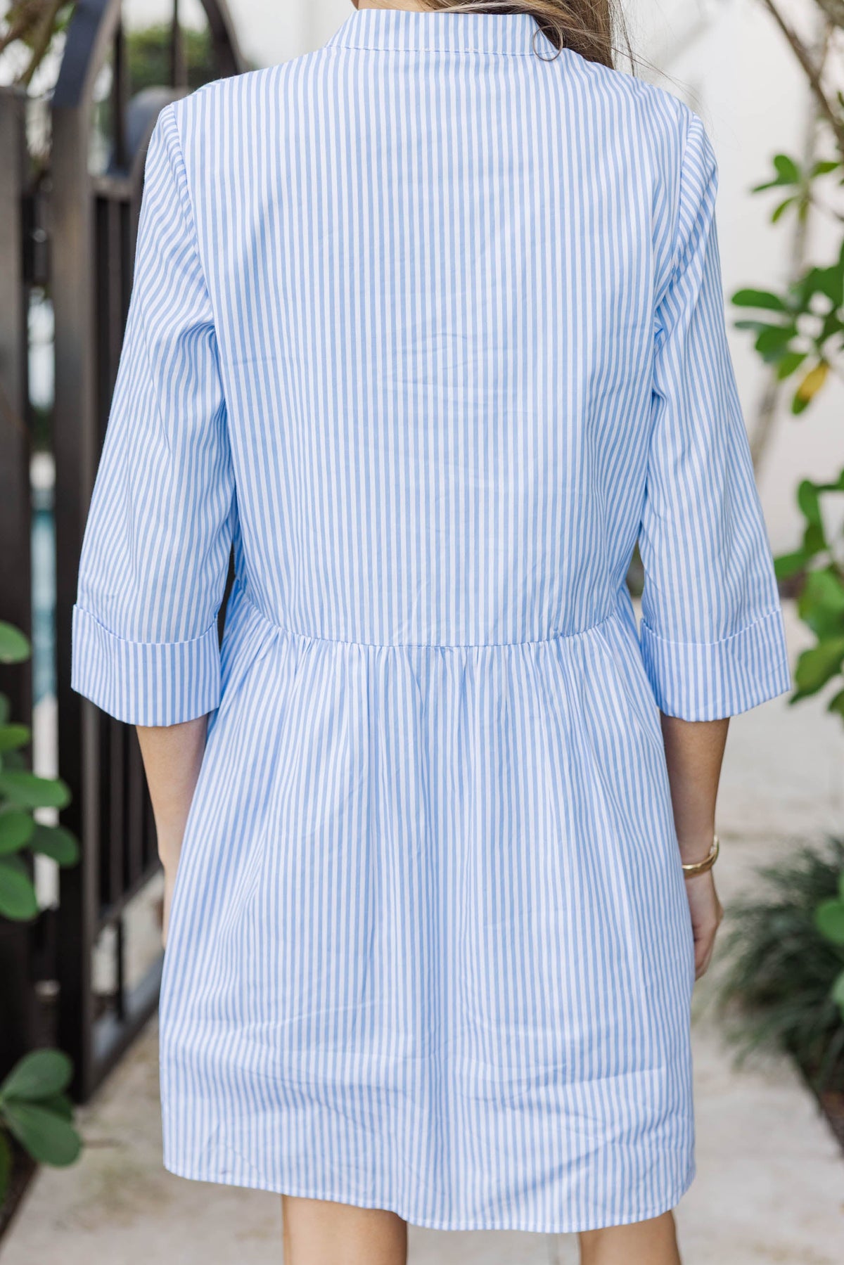 Always The One Blue Striped Shirt Dress  Shop the Mint