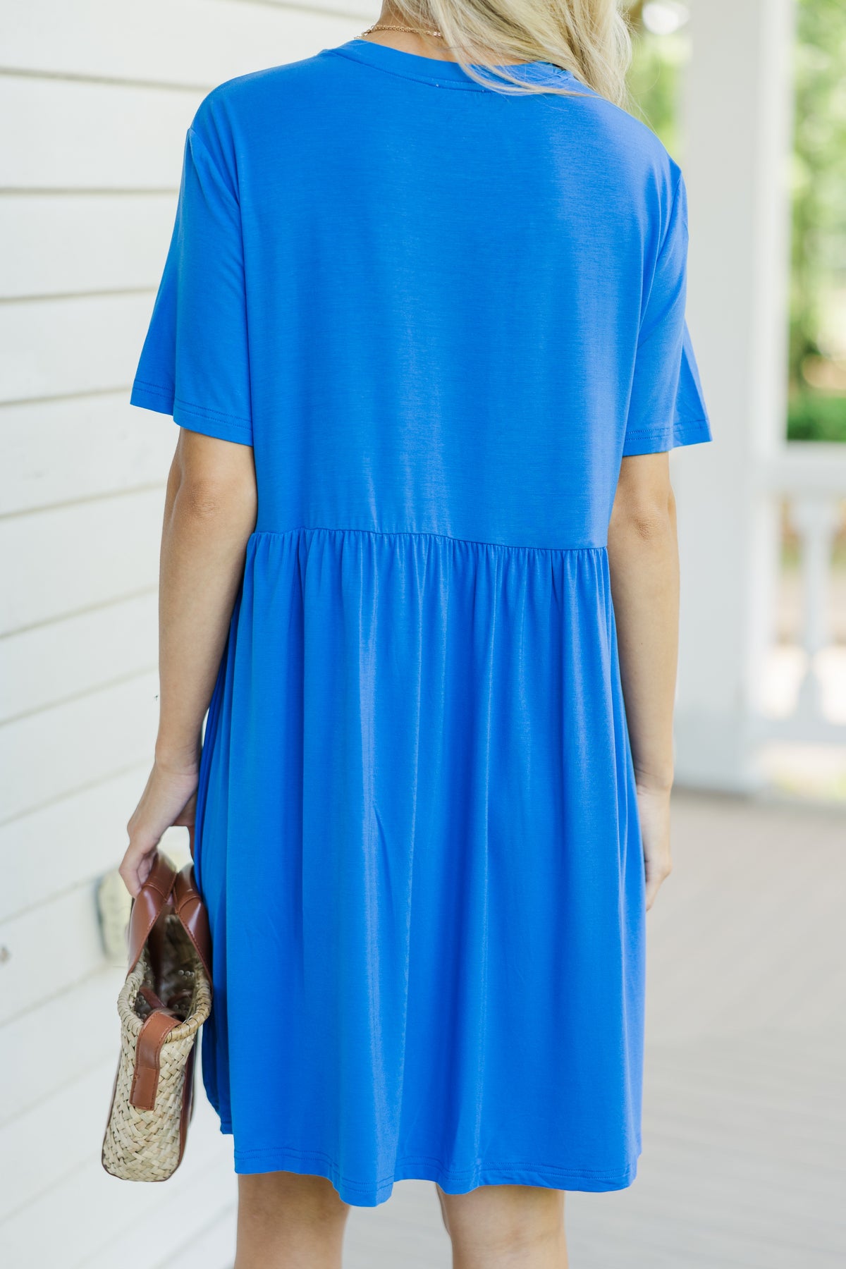 Play On Royal Blue Babydoll Dress – Shop the Mint