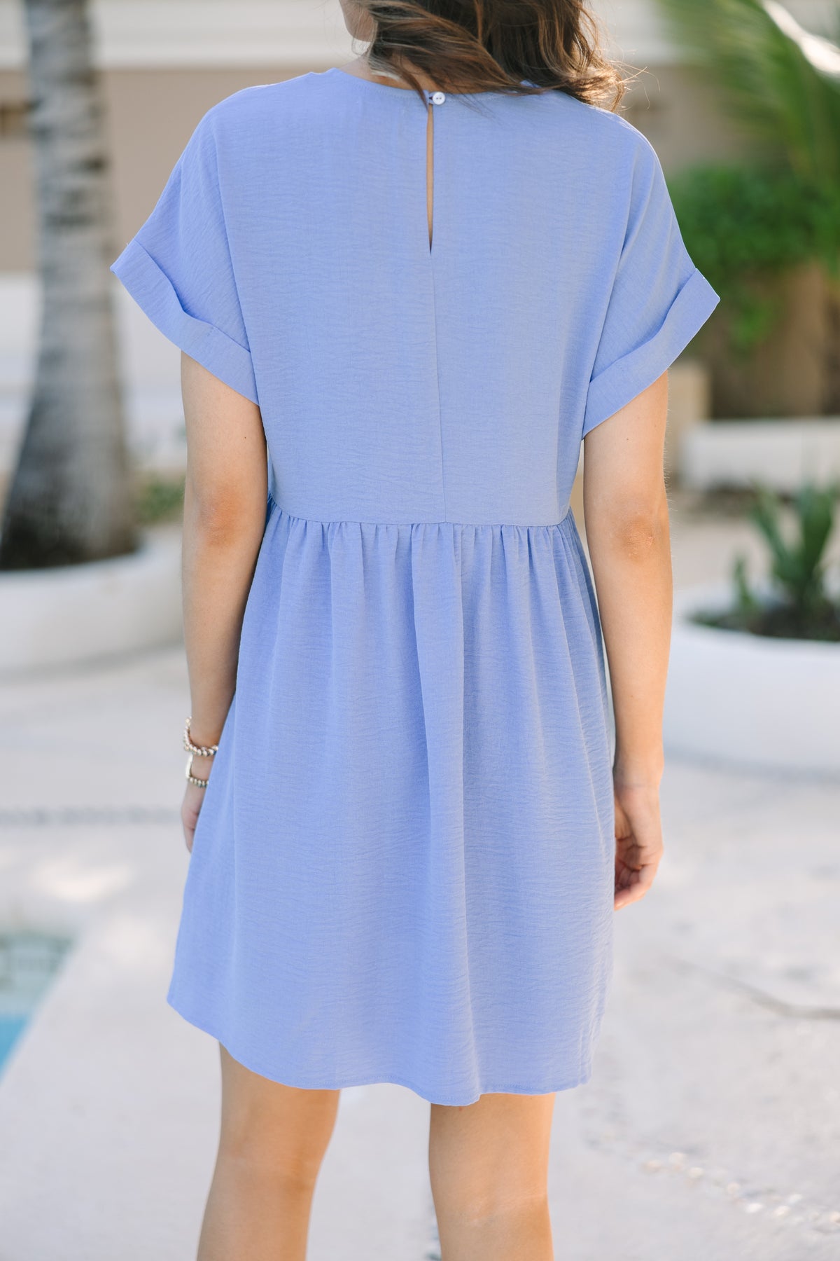 Full Of Joy Light Blue Babydoll Dress – Shop the Mint