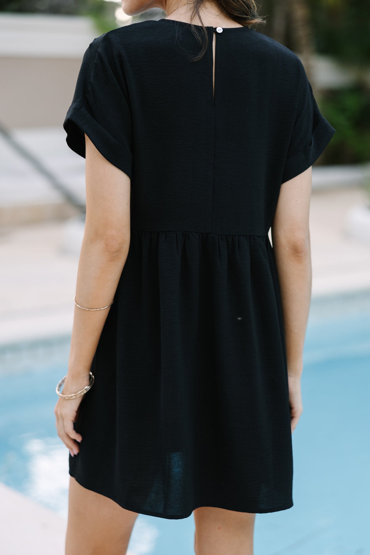 Full Of Joy Black Babydoll Dress – Shop the Mint