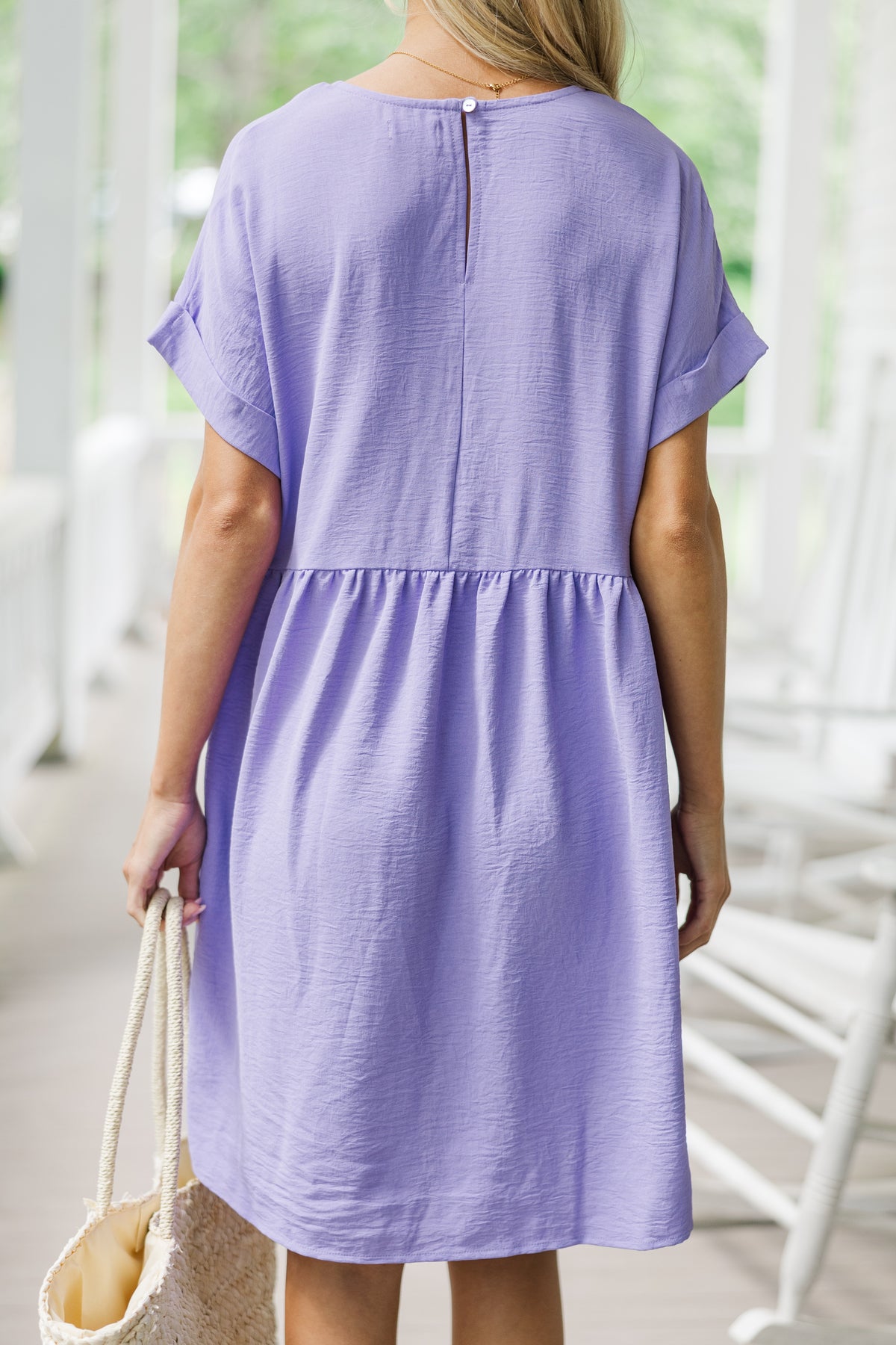 Full Of Joy Lavender Purple Babydoll Dress – Shop the Mint