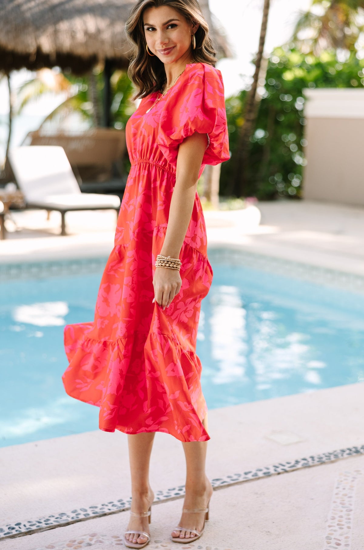 Odds Are In Your Favor Red Floral Midi Dress – Shop the Mint Odds Are In Your Favor Red Floral Midi Dress – Shop the Mint