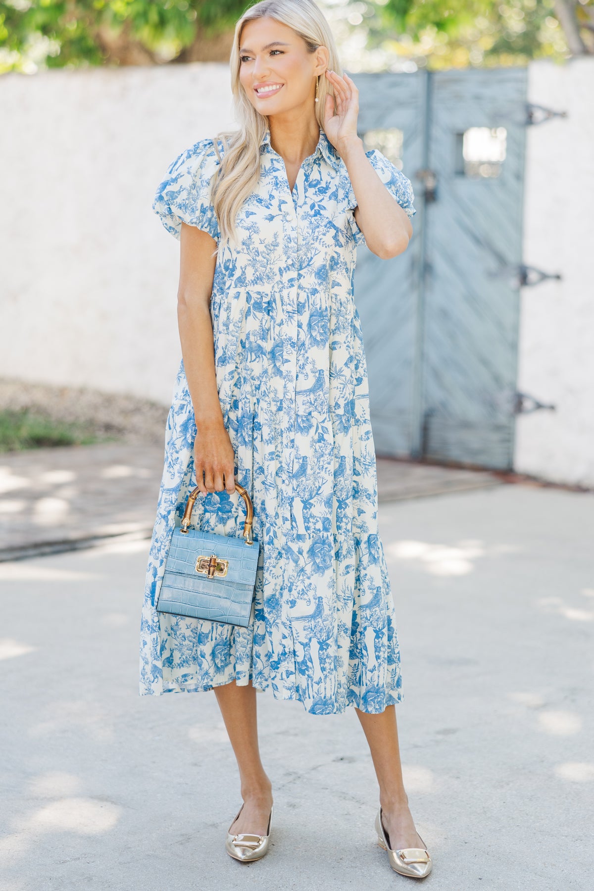 toile midi dress Perfect For You Blue Button Down Dress, Small - The Mint Julep Boutique The Genevieve Green Toile Padme Black Dress Cosplay Collection: BRIDESMAIDS Size:Children's size -Size 4