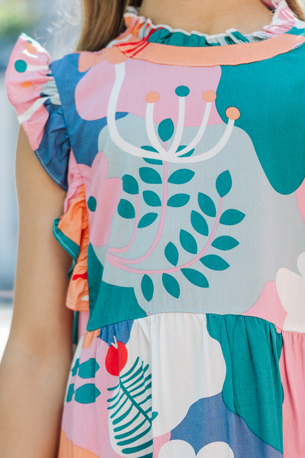 Girls: A True Beauty Light Pink Floral Dress Shop the Mint Girls: A True Beauty Light Pink Floral Dress Shop the Mint