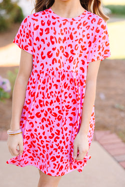 Happy Days Babydoll Dress-Pink