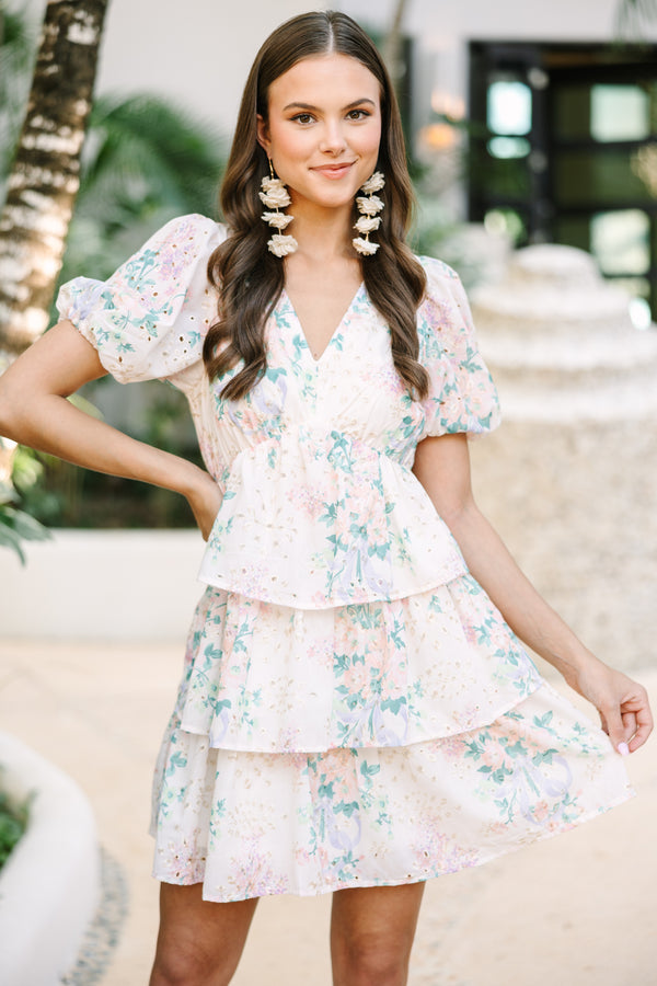 This Is The Time Peach Pink Floral Dress Shop the Mint This Is The Time Peach Pink Floral Dress Shop the Mint