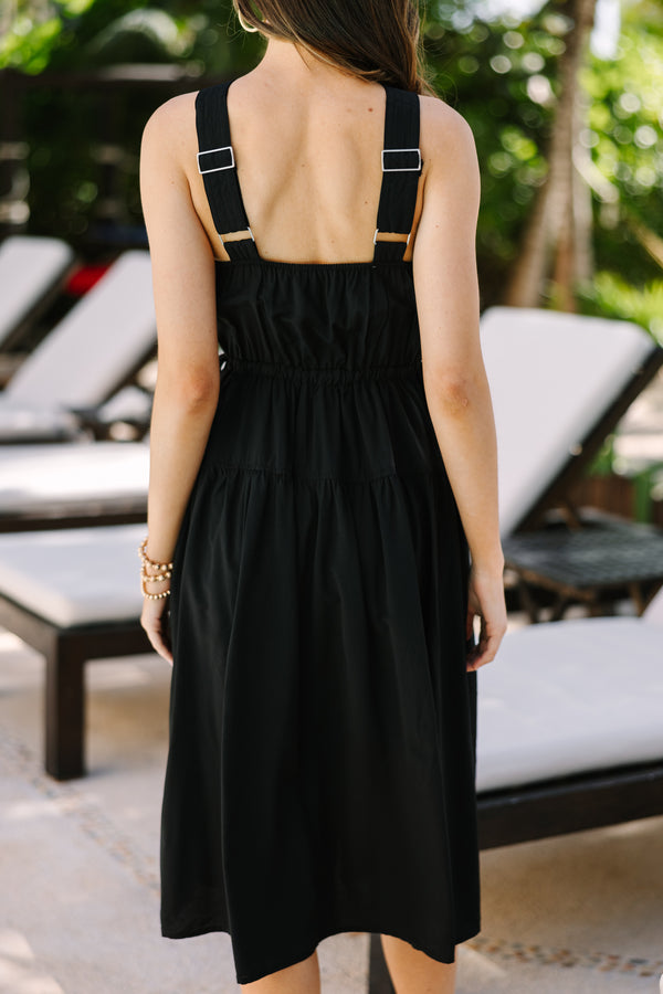 It All Makes Sense Black Midi Dress Shop the Mint It All Makes Sense Black Midi Dress Shop the Mint