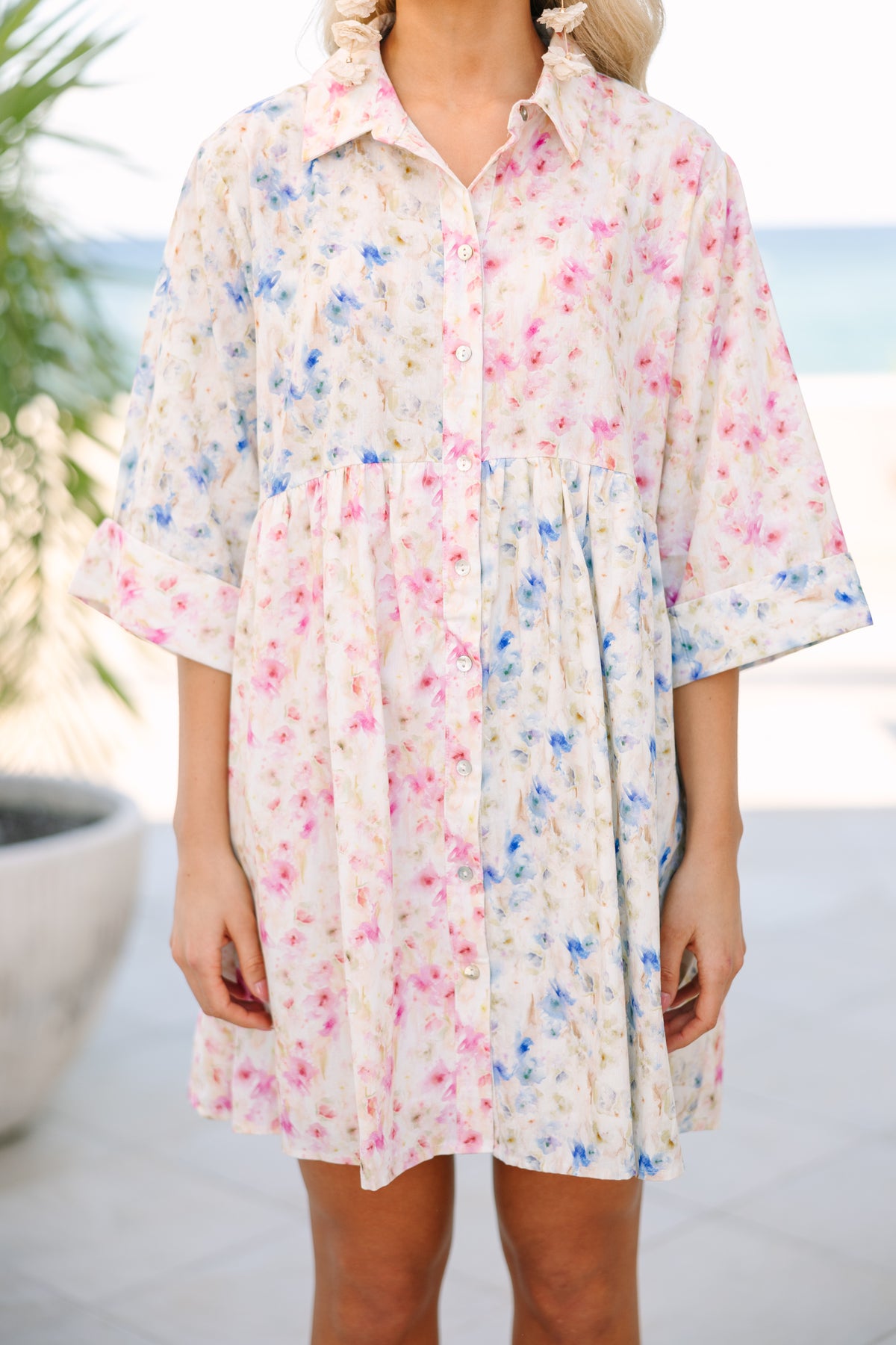 Feeling Your Best Pink Colorblock Dress – Shop the Mint