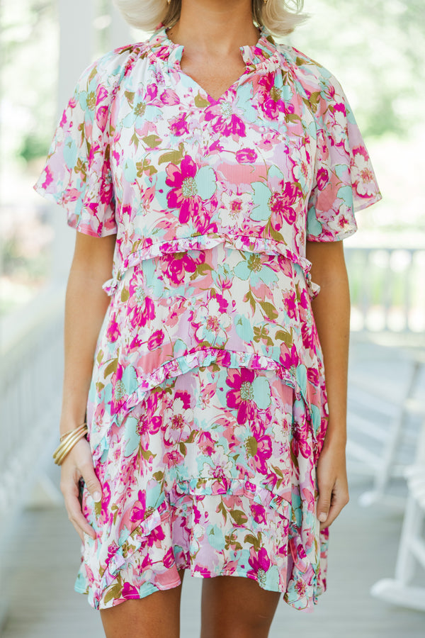 Perfectly You Purple Floral Babydoll Dress – Shop the Mint