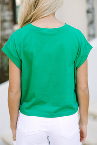 All In A Day Kelly Green Tee