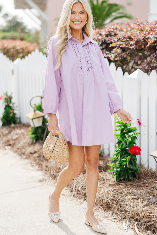 Lavender Purple Dress