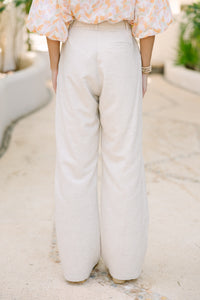 Just Dreaming Sand Linen Pants