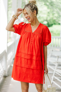 Designed For Joy Red Pleated Dress – Shop the Mint