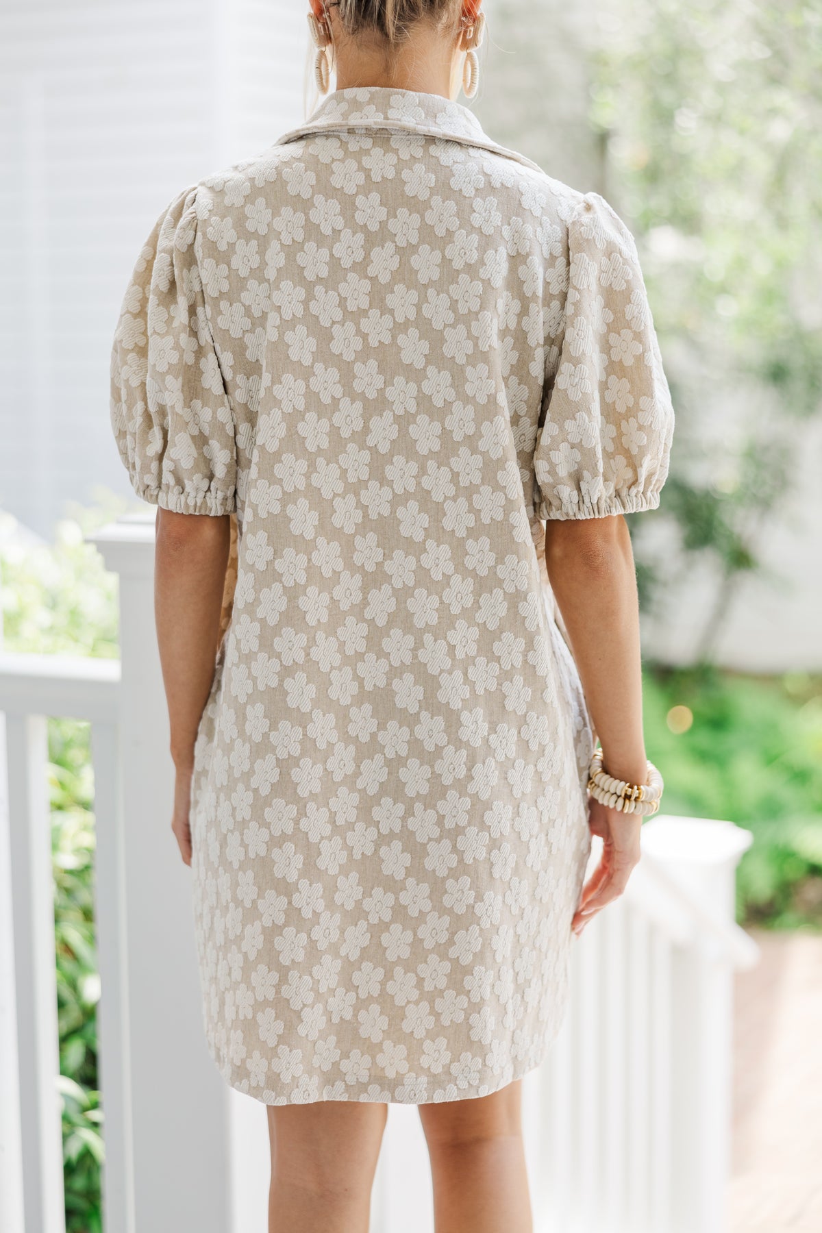 Serena Dress - Oatmeal main image 0