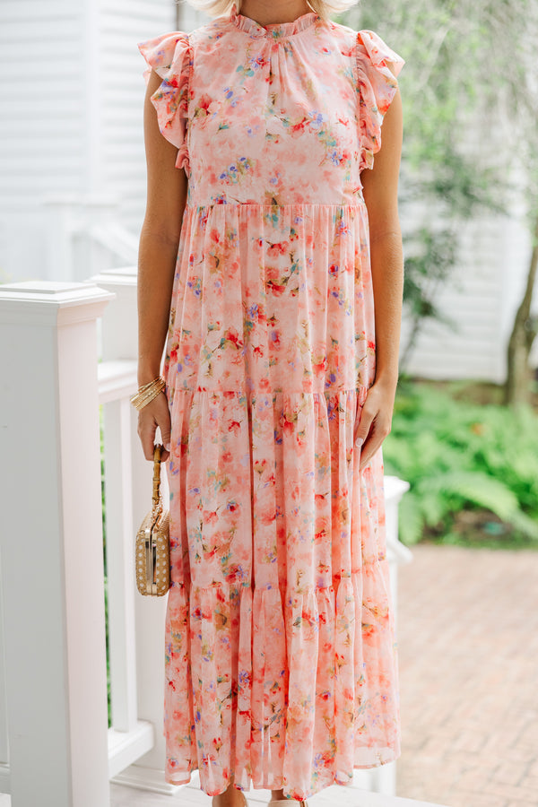 floral midi dresses, conservative midi dresses, chic boutique dresses