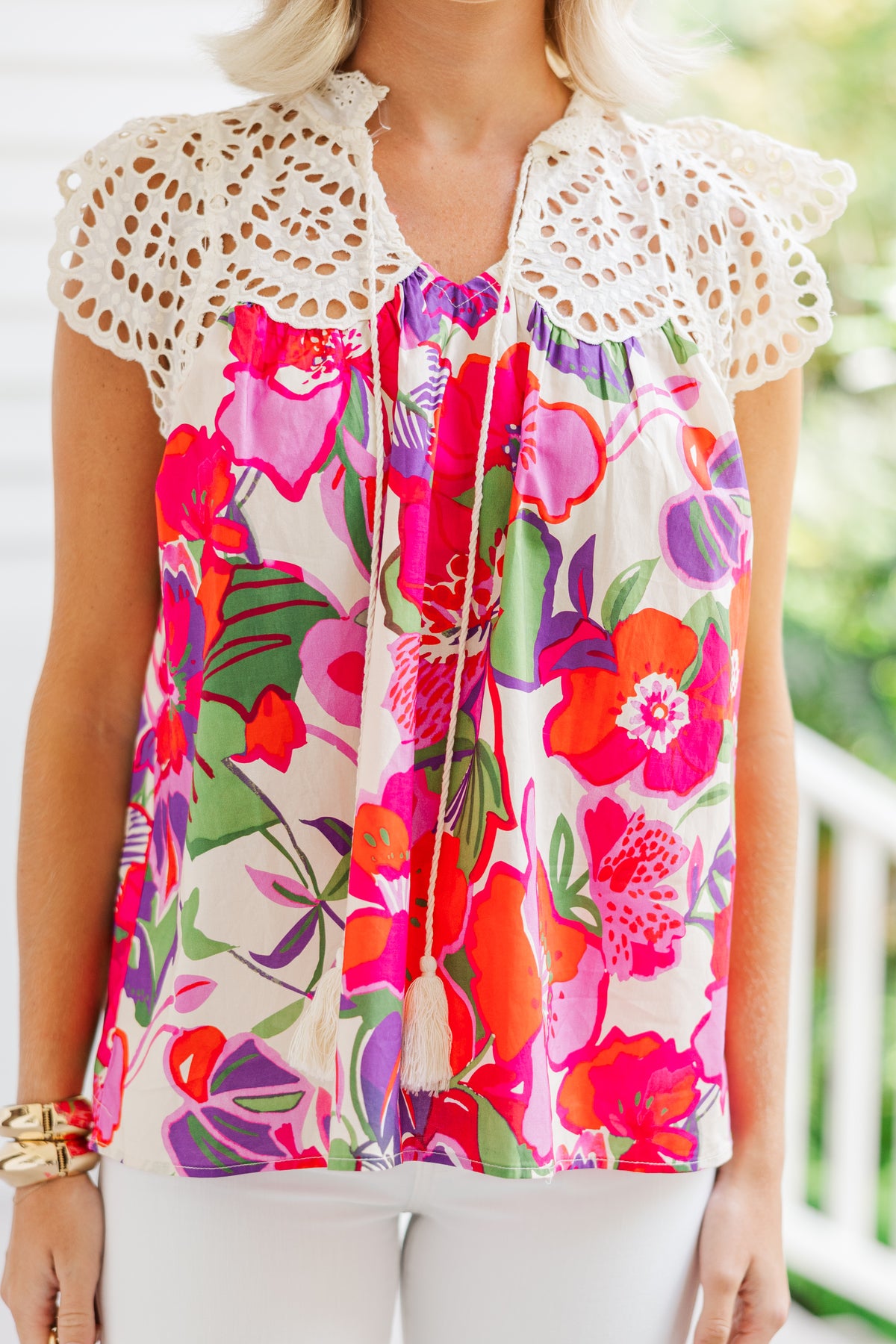 It's Intuitive Floral Blouse