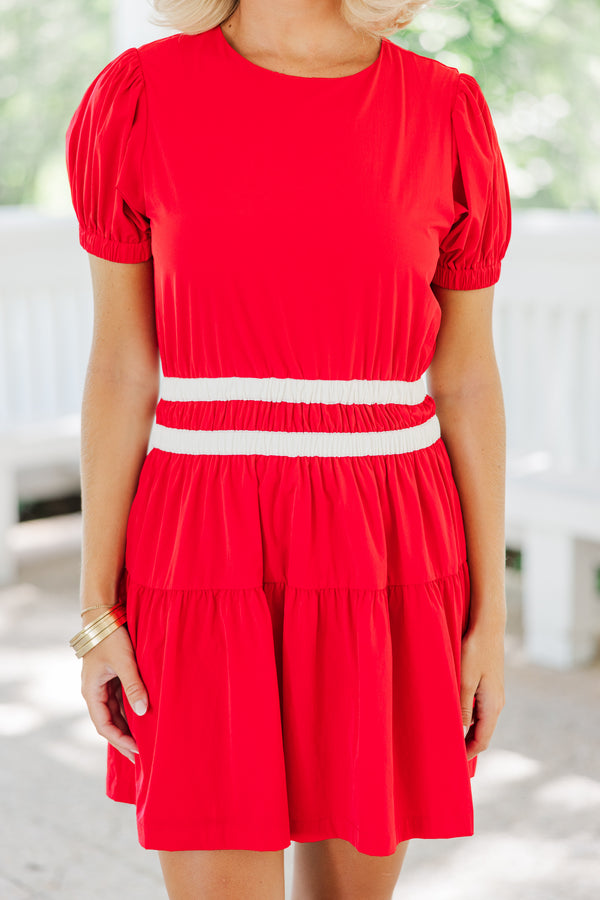 Always And Forever Red Cotton Dress Shop the Mint Always And Forever Red Cotton Dress Shop the Mint