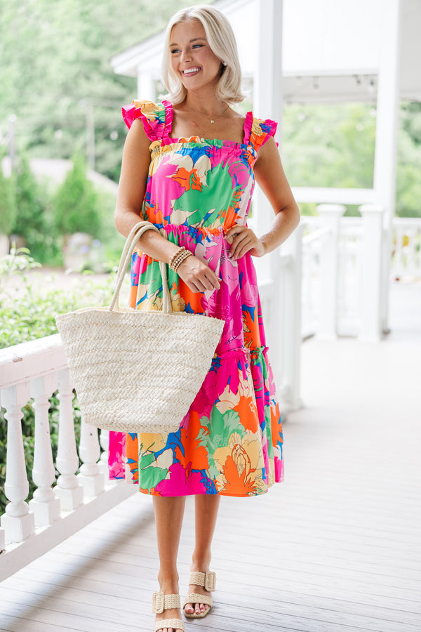 Maxi Dress Fleur Du Mal One Shoulder Midi Dress Farm Rio Anthro Women's Mixed Flowery Ruffle Maxi Dress Fleur Du Mal One Shoulder Midi Dress Farm Rio Anthro Women's Mixed Flowery Ruffle
