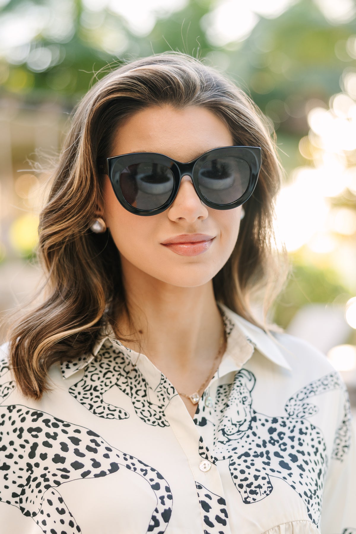 Freyers Black Gloss Cat-Eye Sunglasses Portofino Womens Fashion Cat Eye Sunglasses main image 2