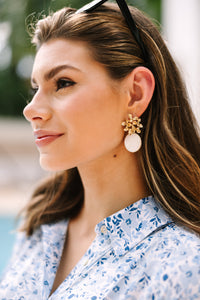 Bohemian Gemme: Julie Cluster Earrings