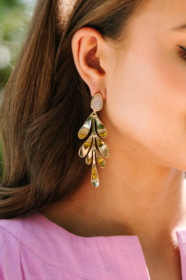 Bohemian Gemme: Jade Vine Earrings