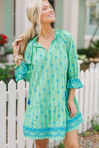 green dresses, embroidered dresses, women's summer dresses, casual women's dresses